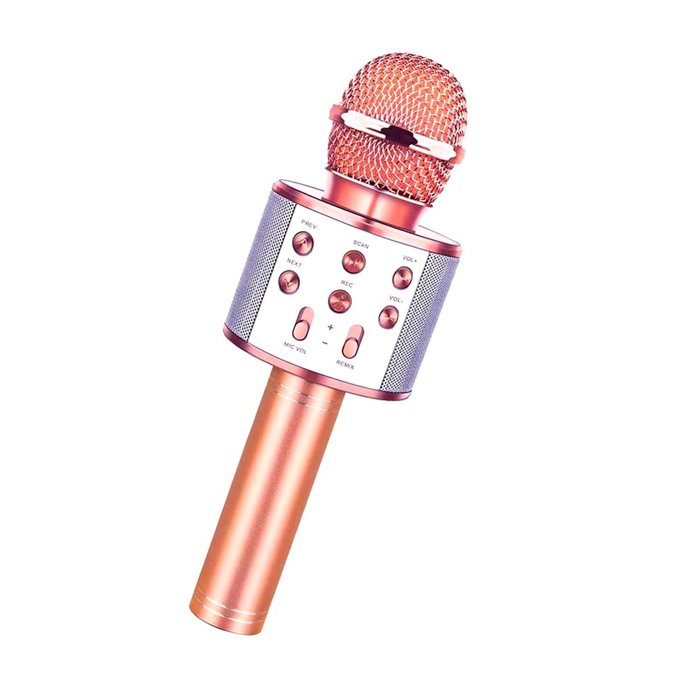 Wireless Handheld Microphone - Red - Brand New